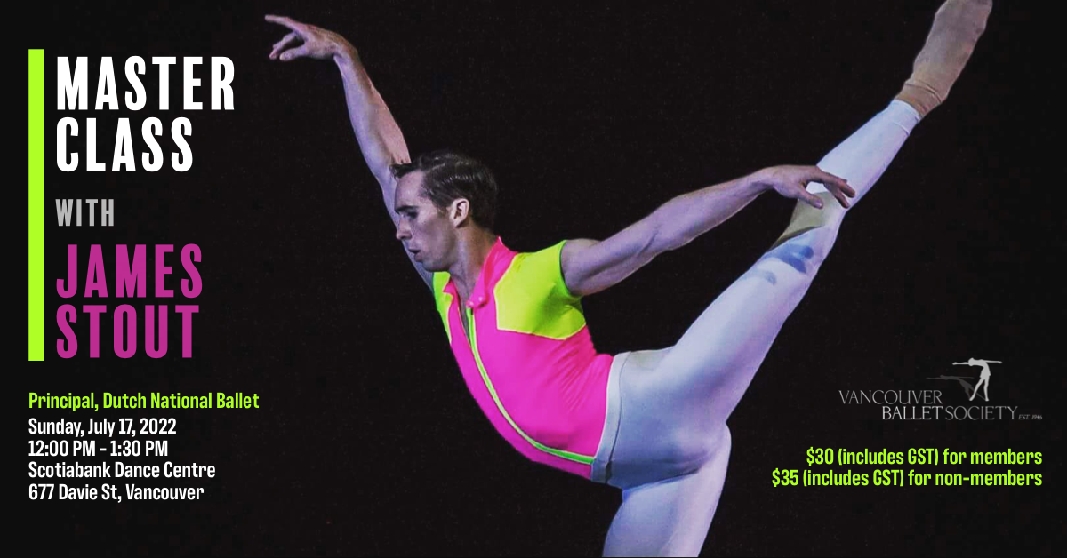 Master C;ass with James Stout