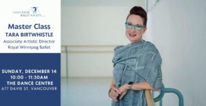 Master Class with Tara Birtwhistle